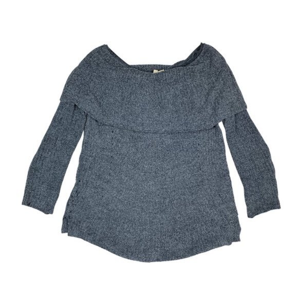 (Up To 50% Off SALE) Anthropology Off Shoulder Knit Sweater - Picture 1 of 3